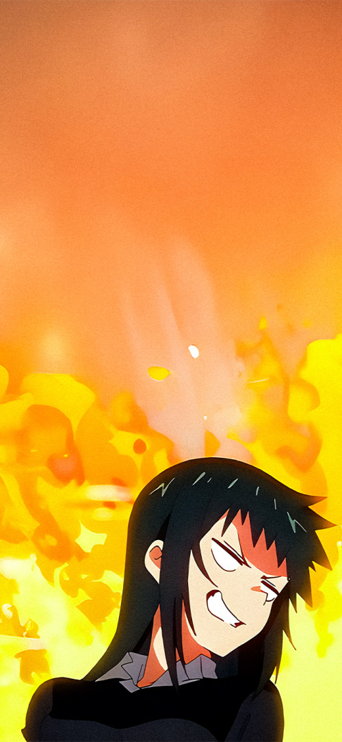 Rukia Kuchiki angry matching wallpaper in 4K