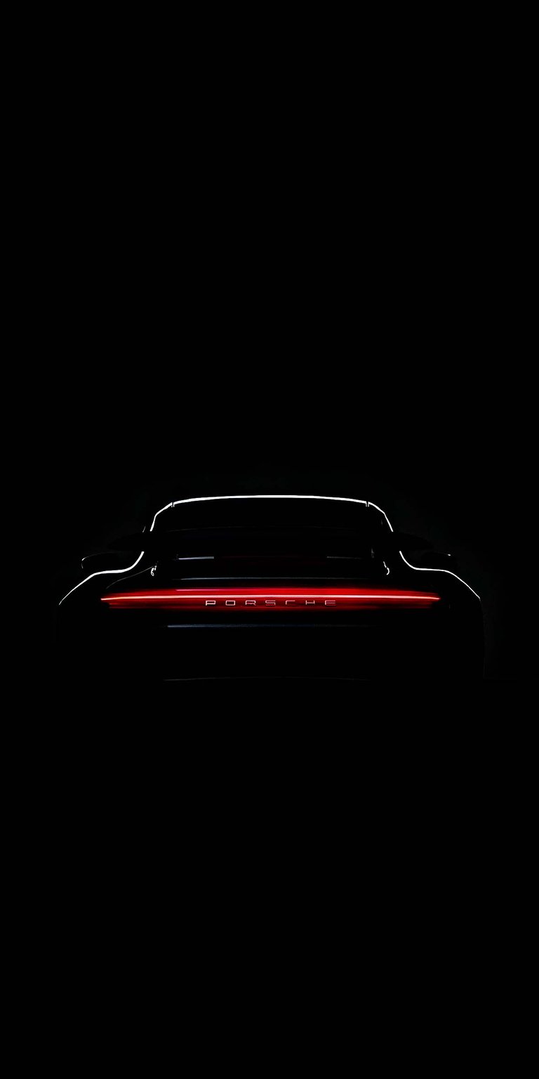 911 Rear Lights Wallpaper 4k IOS