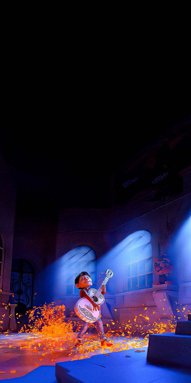 Miguel Playing Guitar Wallpaper HD iPhone