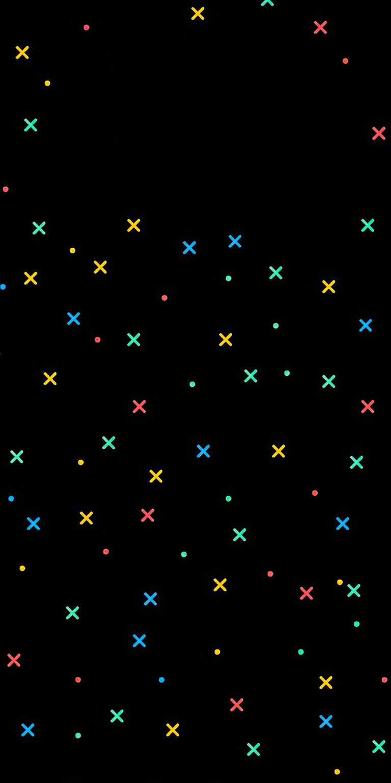 Colorful animated stars wallpaper iPhone