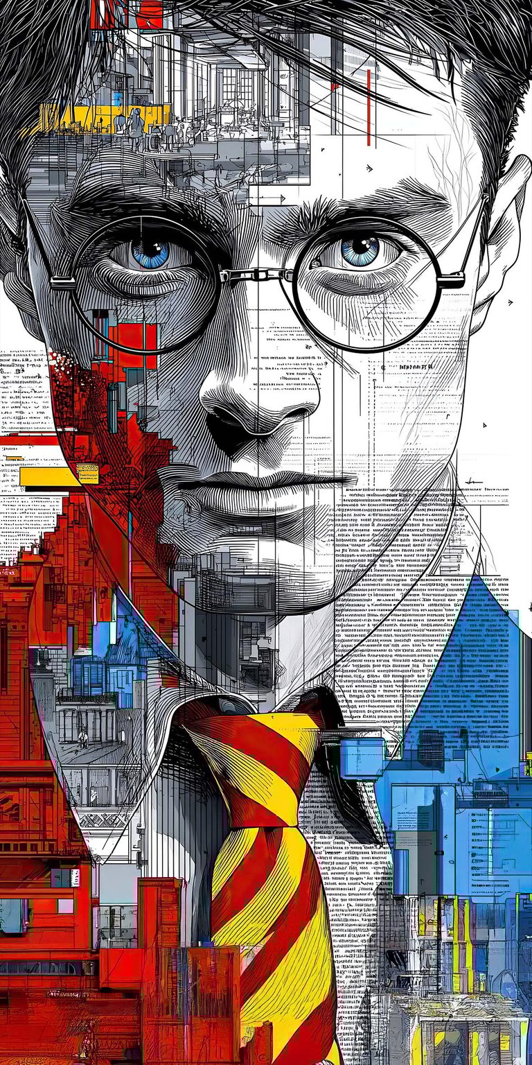 Harry Potter art wallpaper 4K iPhone