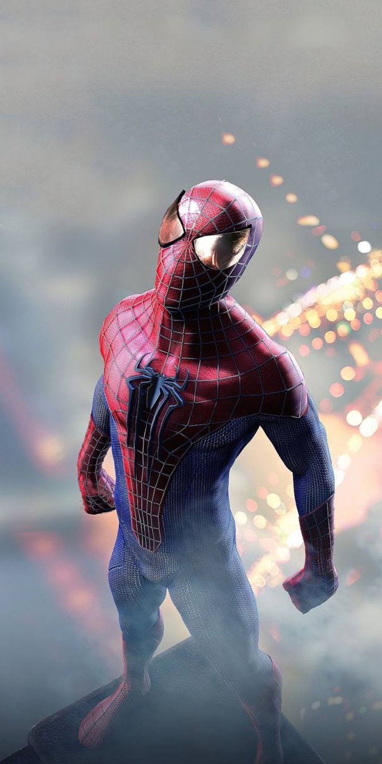 Spiderman on top of the building 4k wallpapers