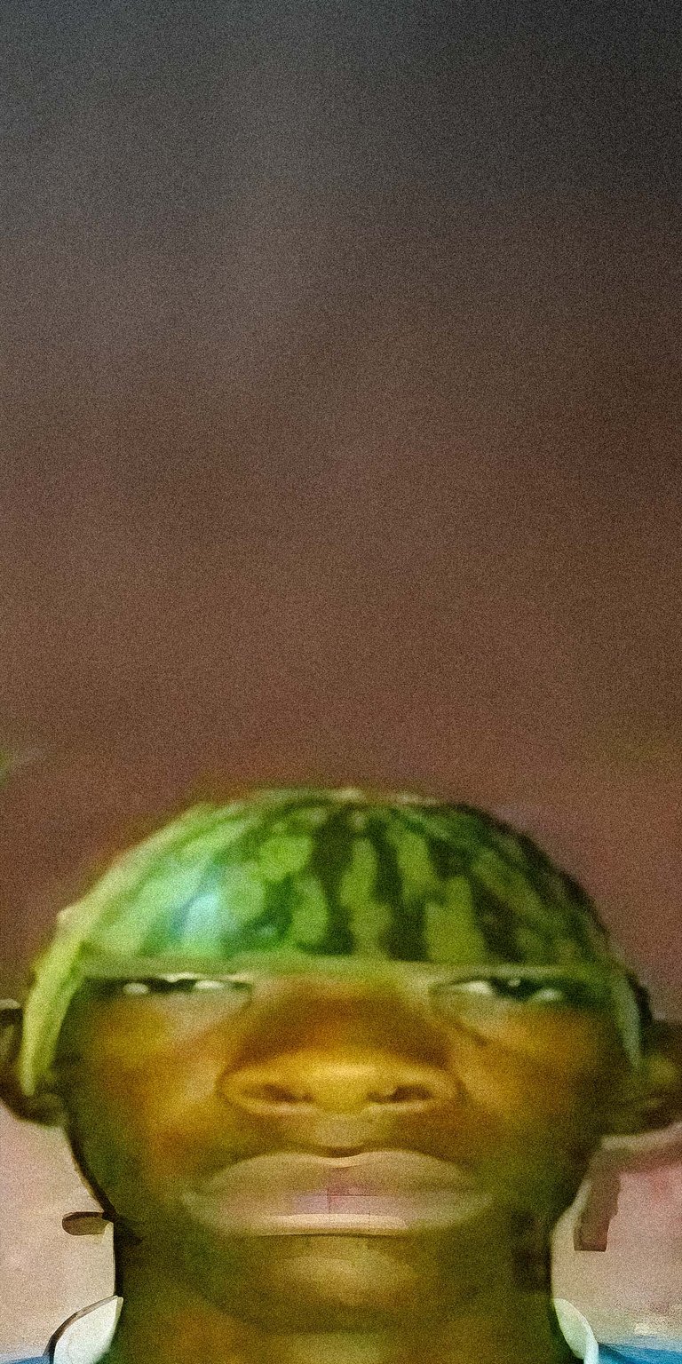 Watermelon Helmet Meme Wallpaper mobile