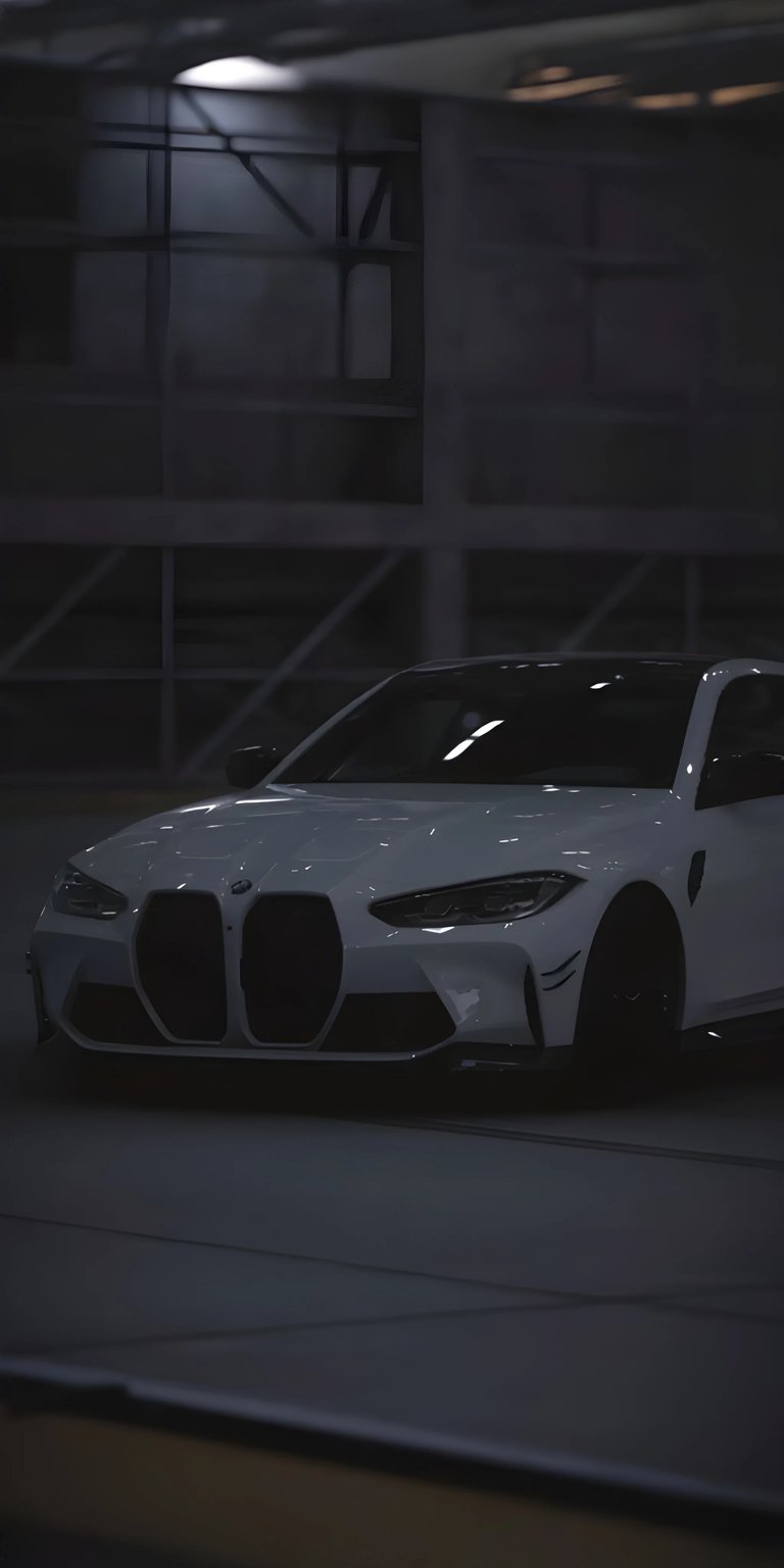 BMW M3 white wallpaper iPhone 4K