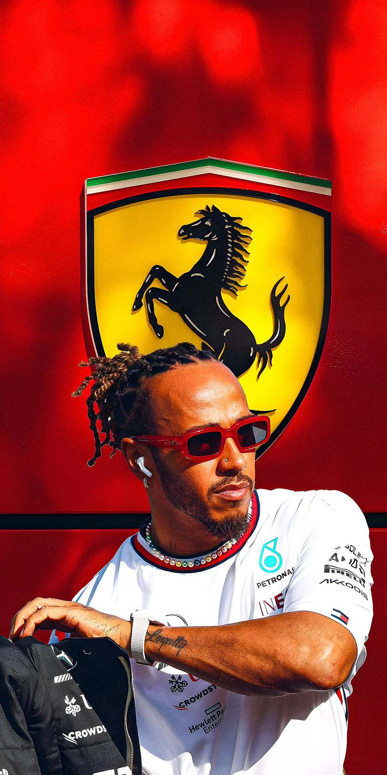 Hamilton Ferrari wallpaper iPhone