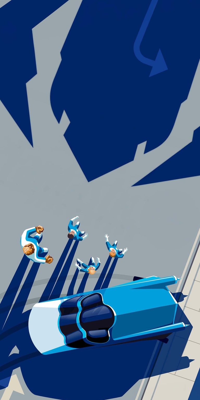 Fantastic 4 posters iOS wallpaper HD