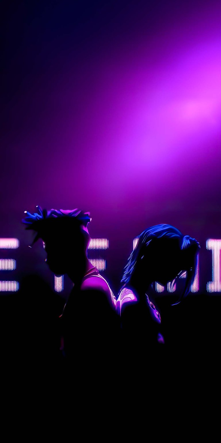 Arcane Jinx and Ekko wallpaper 4K iOS