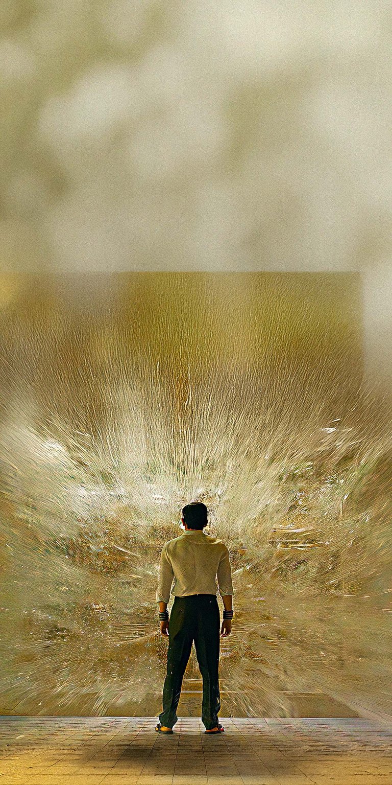 Shang Chi vs water wallpaper for mobile