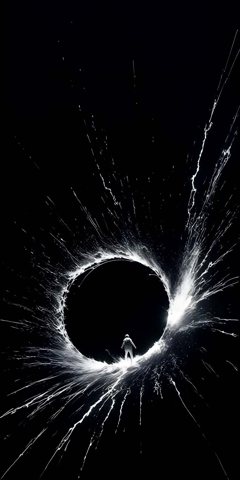 Going into blackhole wallpaper 4k iPhone