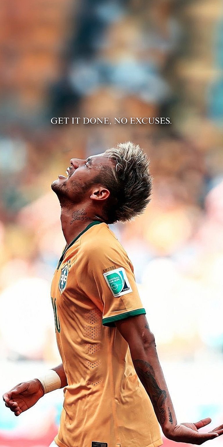 Neymar Jr. in the game wallpaper for iPhone 4K