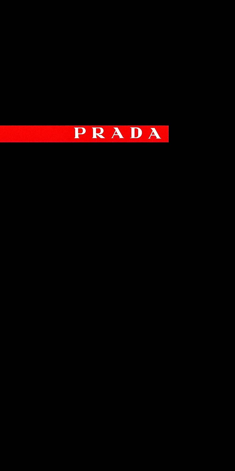 Prada Logo Dark Wallpaper 4k mobile HD