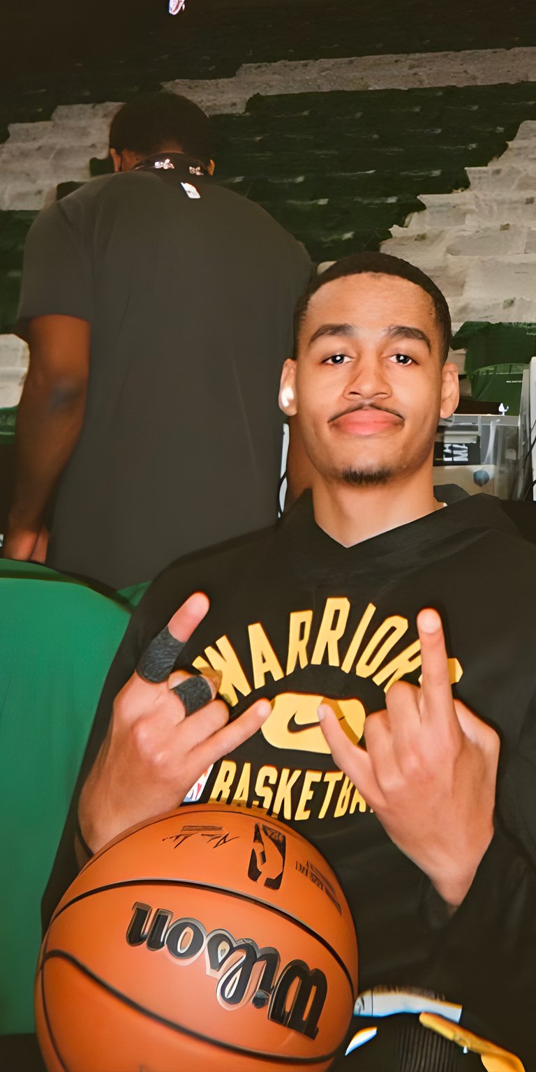 Jordan Poole portrait photo wallpaper