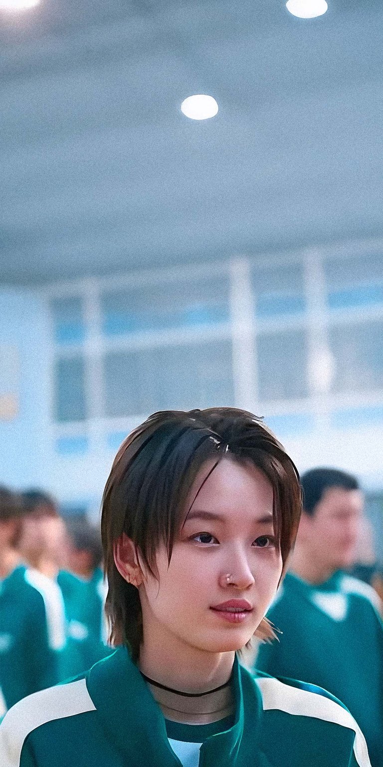 Squid Game 2 Se me player 380 2 girl wallpaper 4k