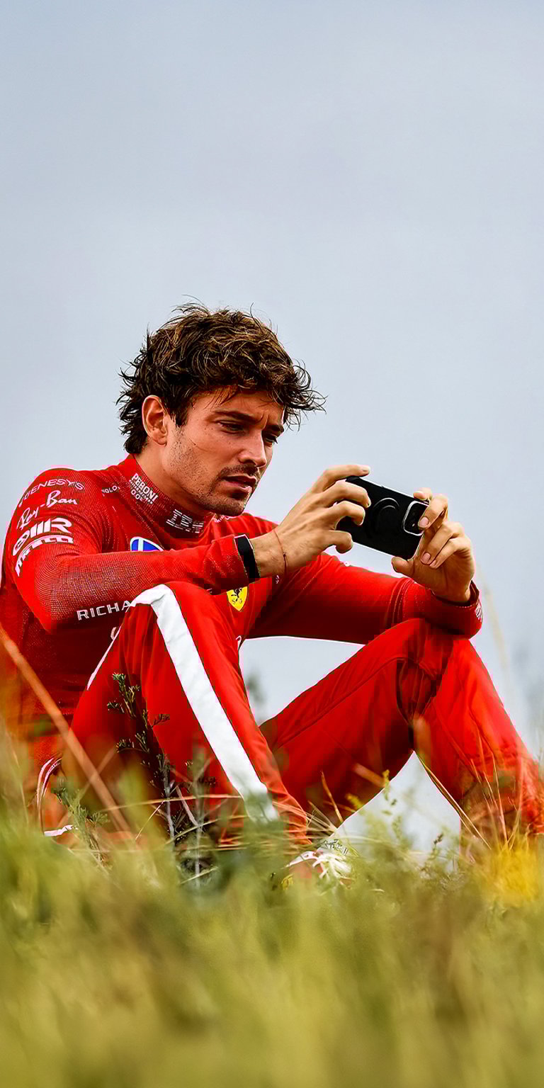 Ferrari Charles Leclerc wallpaper iPhone 4K