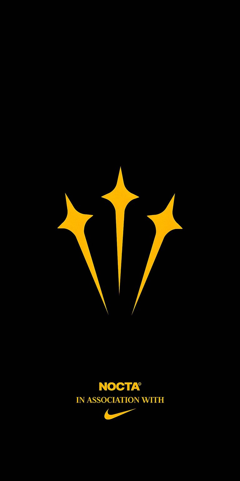 Nocta x Nike logo wallpaper 4k