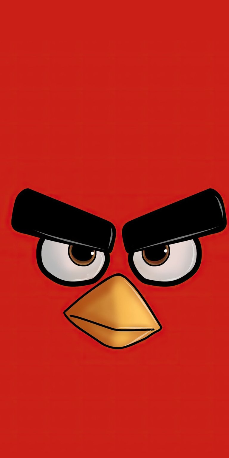 Red angry bird wallpaper iPhone