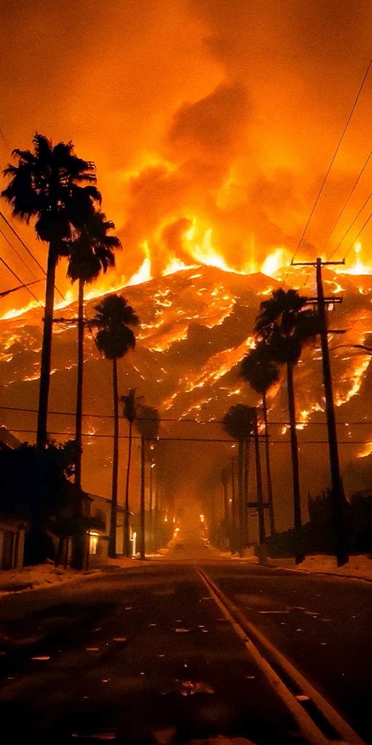 Wildfire fire wallpaper