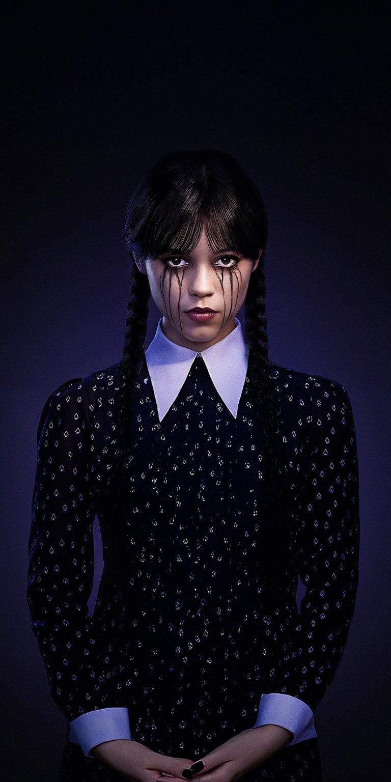 Wednesday Addams wallpaper iPhone 4K