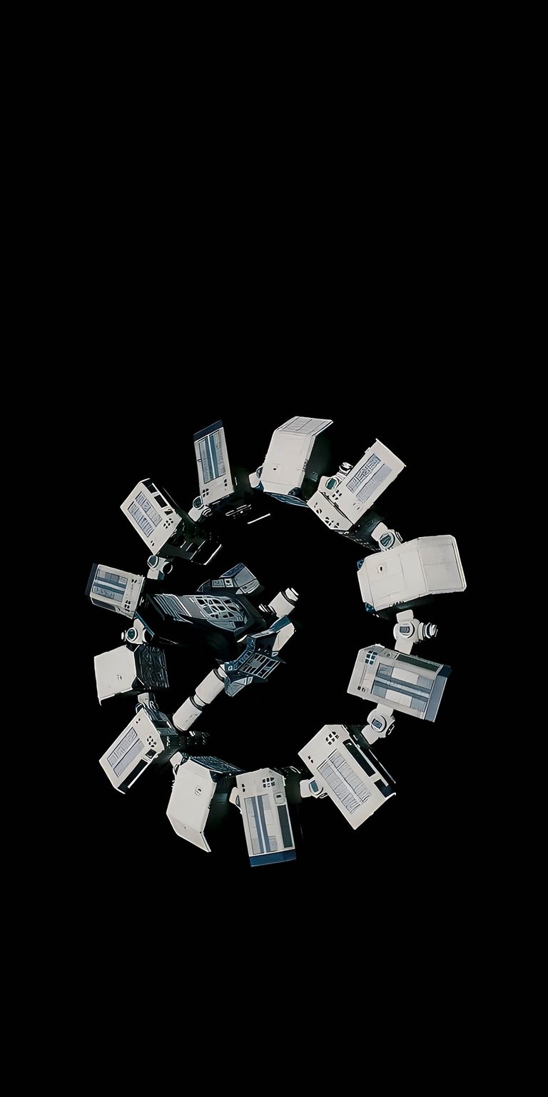 Experience a cinematic 3D wallpaper featuring the iconic Endurance spacecraft rotating against a pitch-black void. This space wallpaper delivers high-fidelity mechanical details and a deep-space atmosphere perfect for mobile OLED screens.