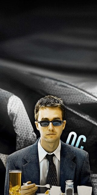 Narrator in Suit Wallpaper 4k iPhone