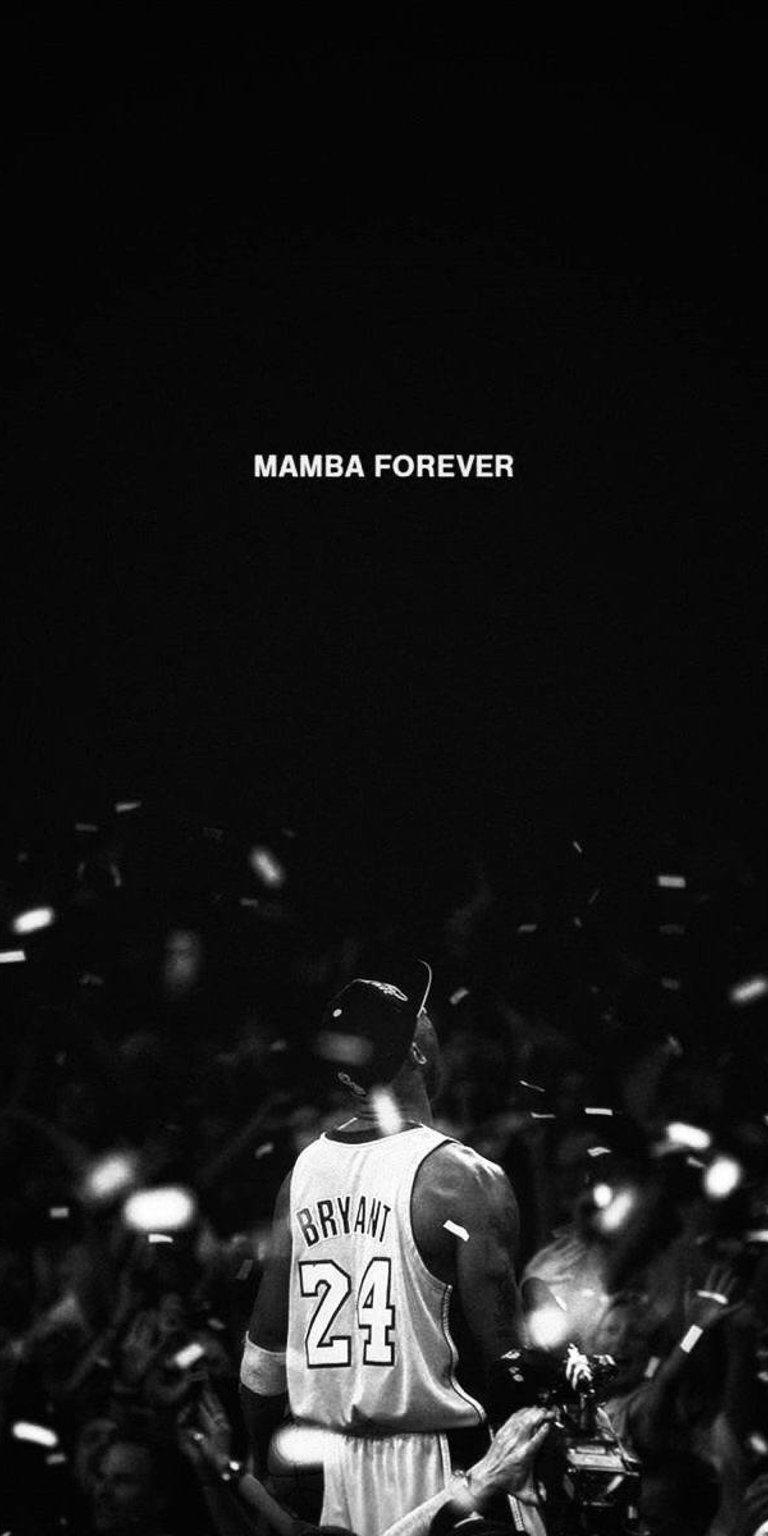 Kobe Bryant winning celebration black and white wallpapers