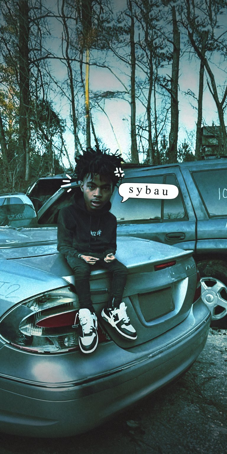 Sybbau little man edited wallpaper 4k iPhone