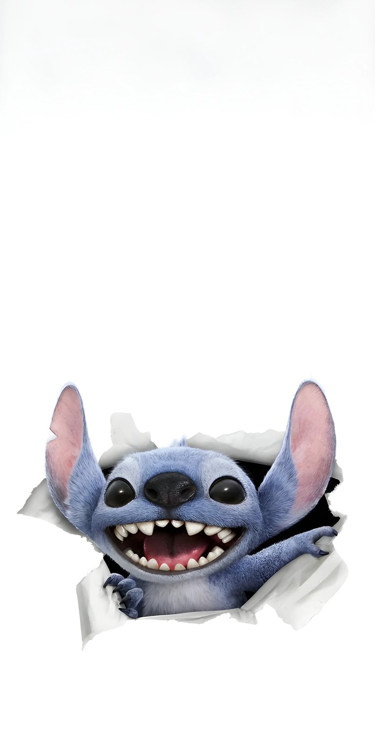 Stitch iPhone wallpaper 4K