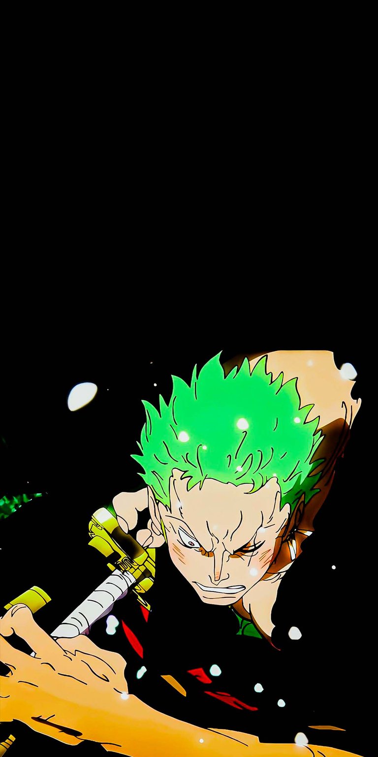 Roronoa Zoro angry wallpaper iOS 4k