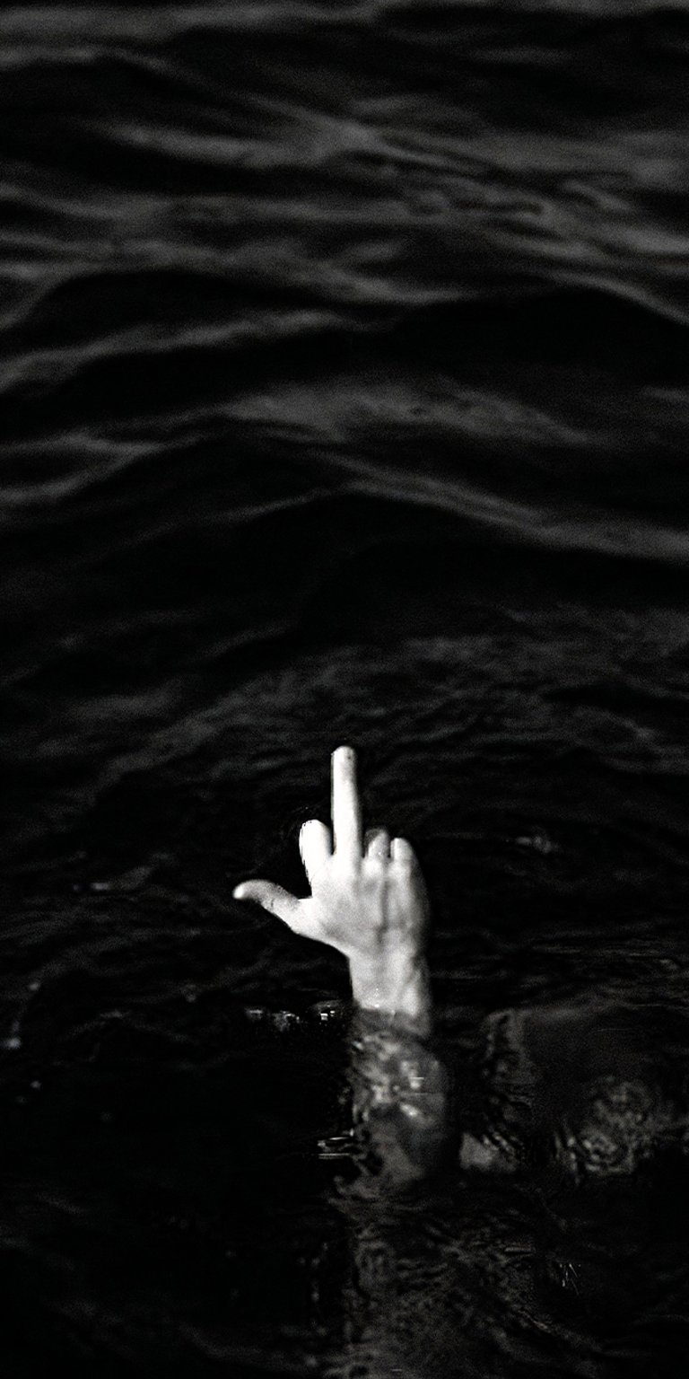 Middle finger wallpaper iPhone 4K