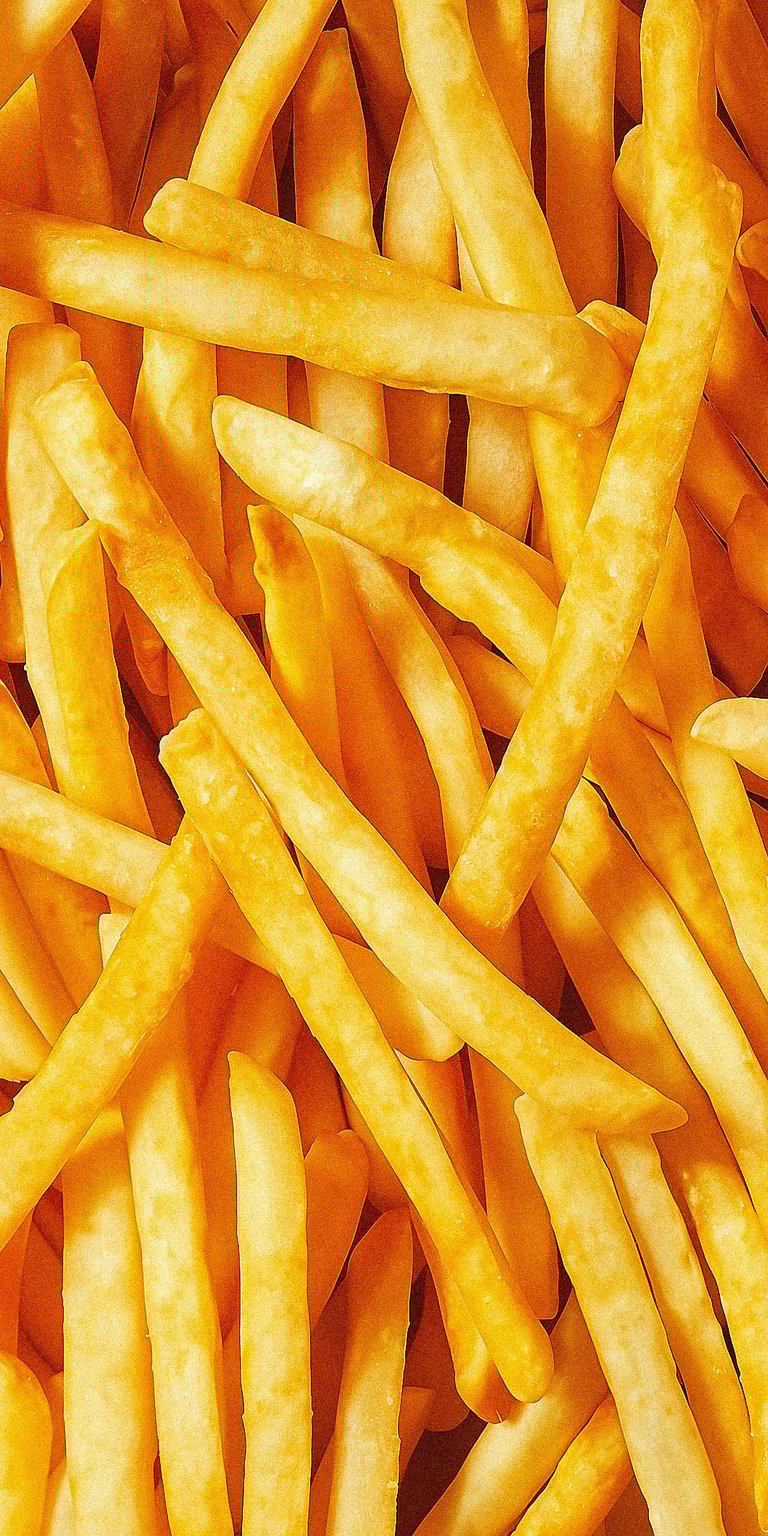French Fries Aesthetic  Wallpaper