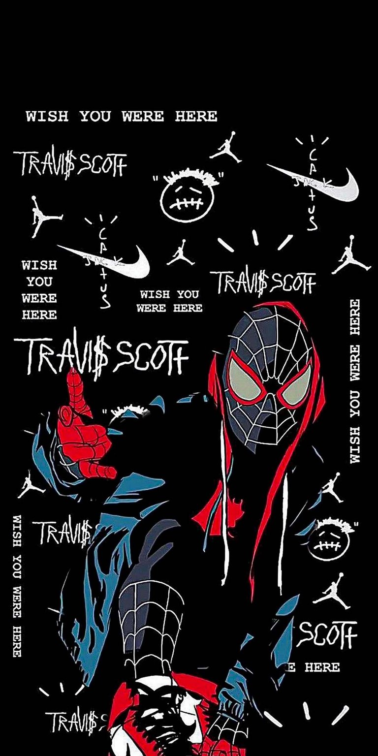 Spiderman Miles art wallpaper HD iPhone