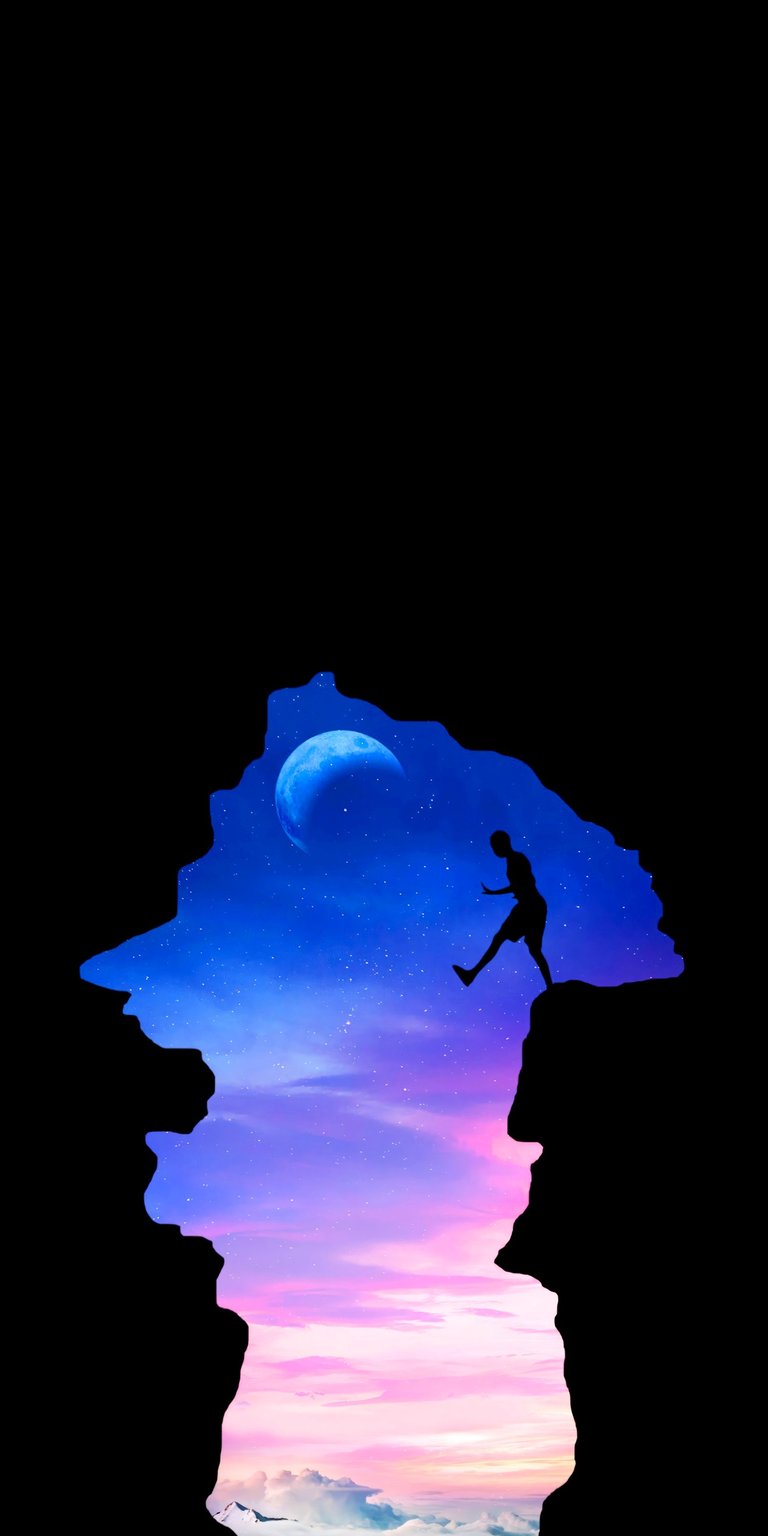 Amoled cave wallpaper iPhone