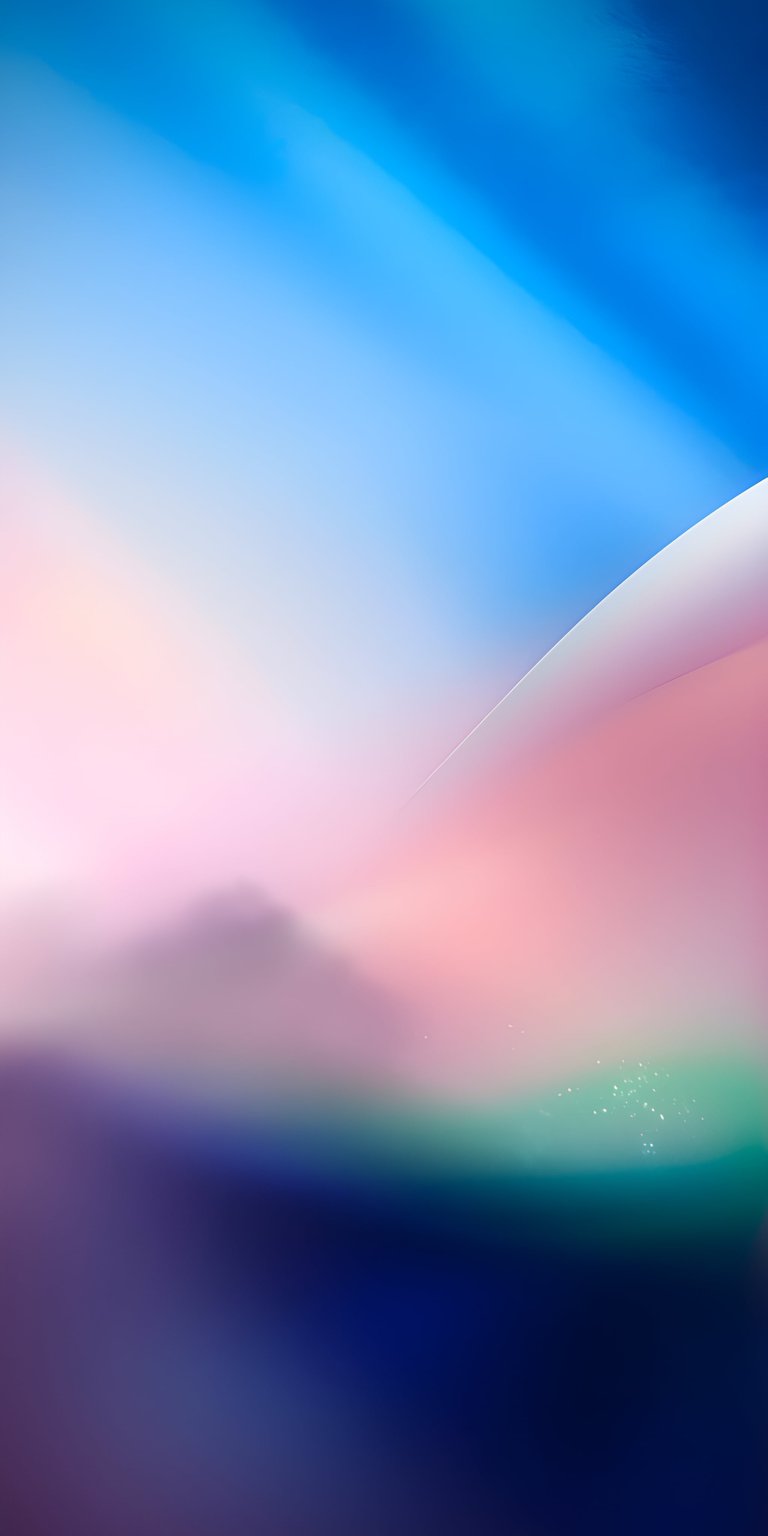 This abstract pastel gradient wallpaper brings a soft, ethereal glow to your mobile device with its 3D depth effect. Featuring smooth white curves and mountain-like silhouettes, this high-resolution wallpaper is perfect for a clean, modern aesthetic.