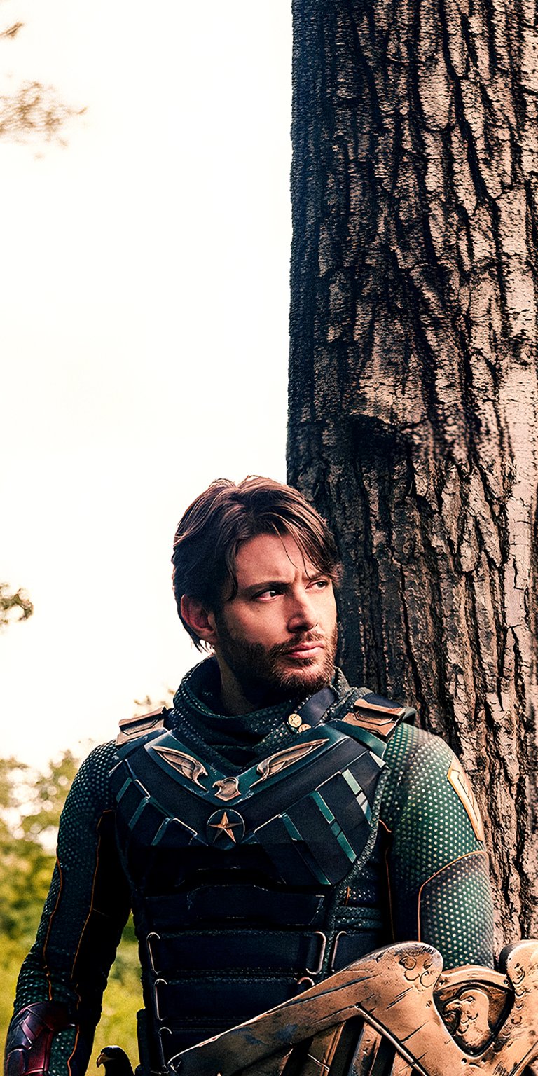 Soldier Boy standing in front of the tree wallpaper
