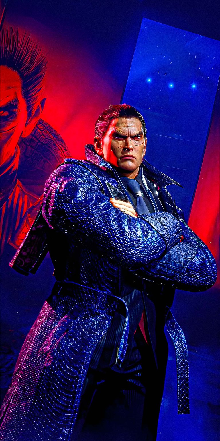 Kazuya Mishima wallpaper for iPhone