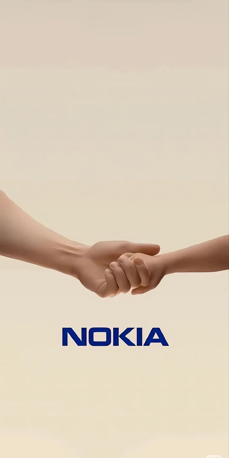 Step back into the golden age of mobile technology with this ultra-high-definition 4K wallpaper featuring the legendary Nokia "Connecting People" handshake. This iconic visual—originally inspired by a photograph of an adult and a child’s hands meeting—defined an era of global communication and reliability.

This digital remaster captures the classic aesthetic in a clean, minimalist style. Set against a warm, neutral cream background, the focus remains on the sharp, deep blue Nokia logotype and the timeless symbol of human connection. Perfect for tech enthusiasts, retro fans, or anyone who appreciates the clean lines of late 90s and early 2000s corporate branding. This wallpaper is optimized for high-resolution displays, ensuring every detail of the classic grain and soft lighting is preserved.