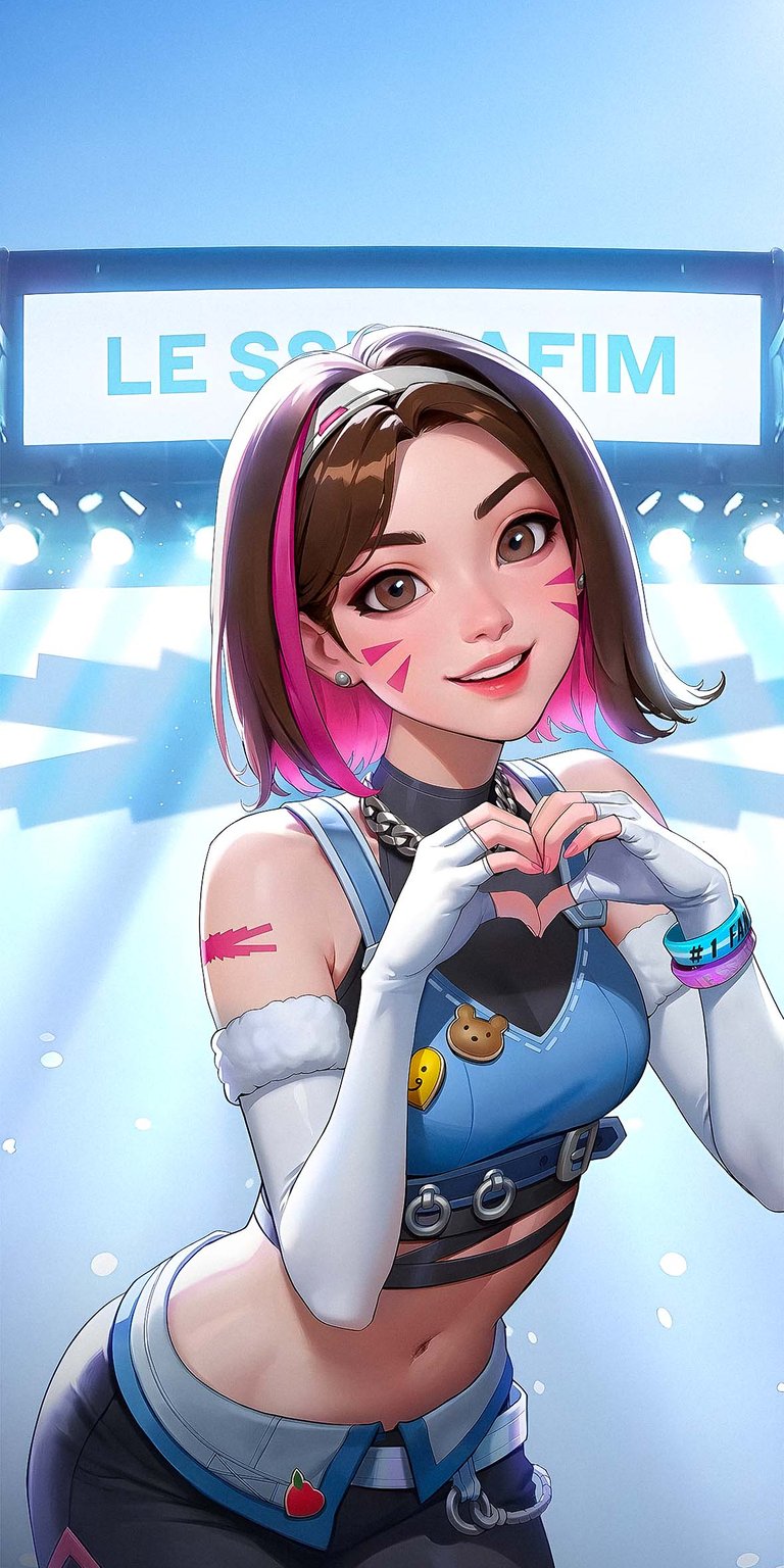 Le Sserafim Fortnite Wallpaper