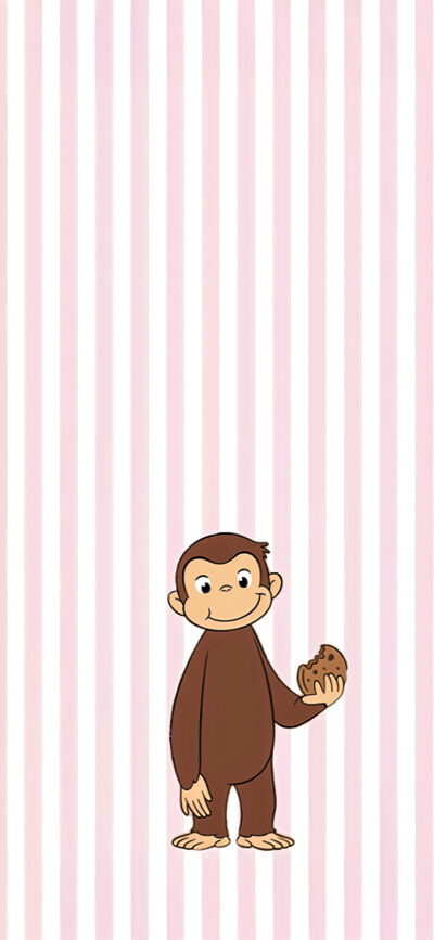 George Monkey matching wallpaper iPhone 4K