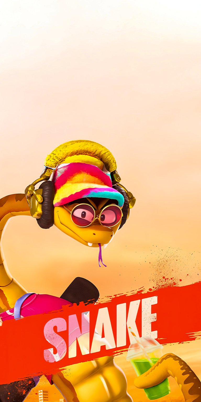 Bad Guys 2 Snake wallpaper iPhone 4K