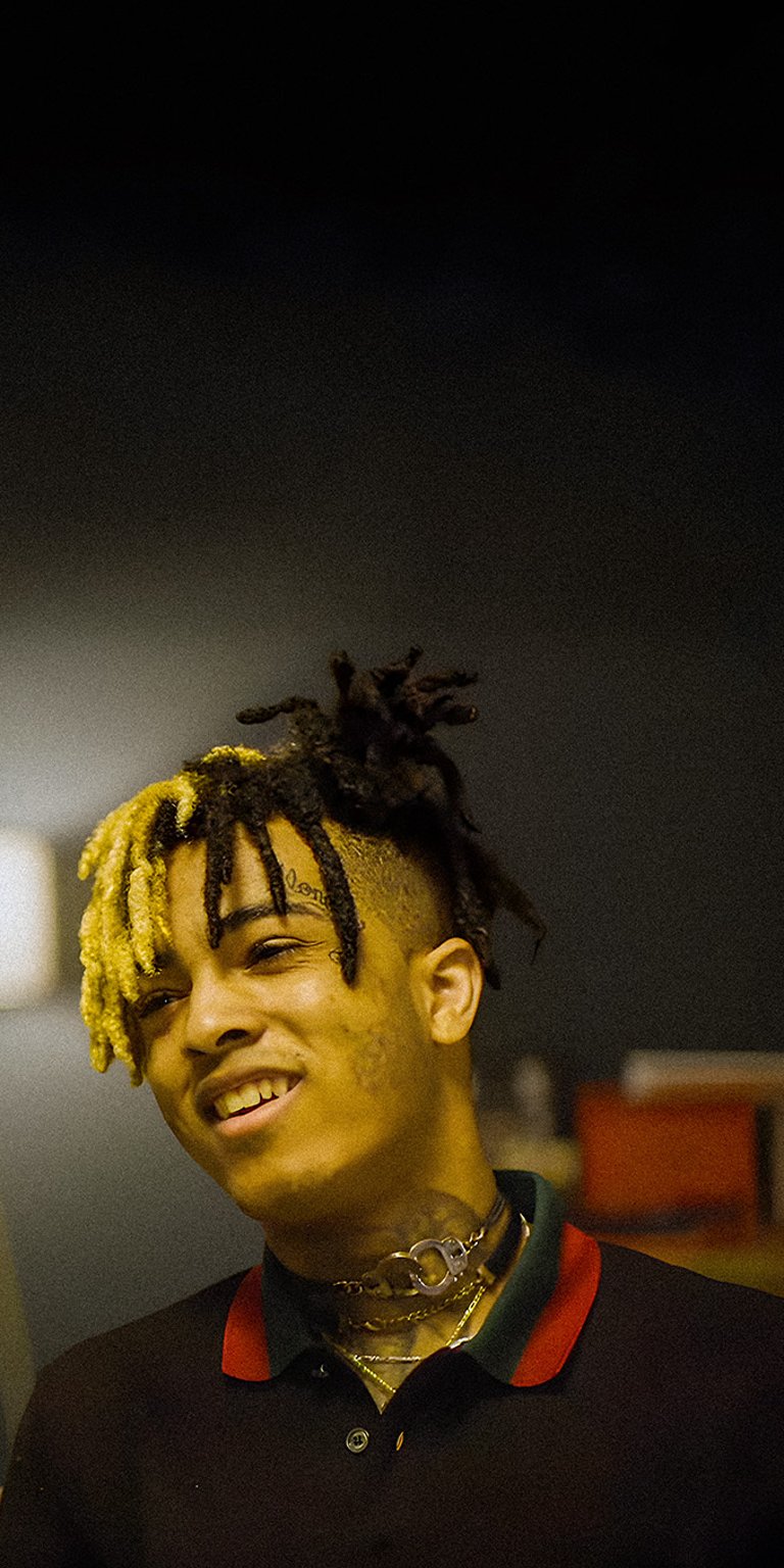 XXXTentacion sad aesthetic 4K wallpaper for iPhone