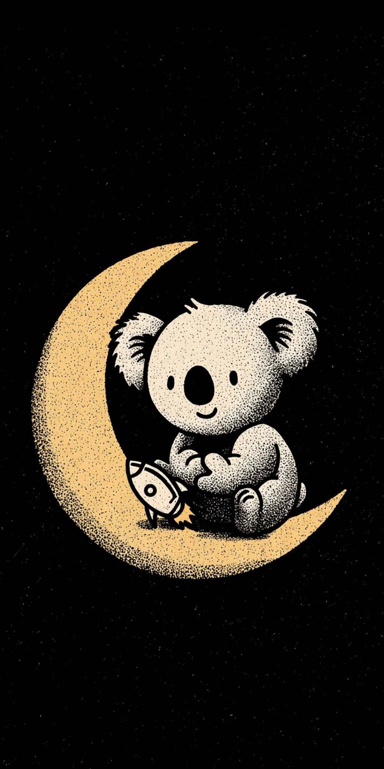 Cute little sloth wallpaper for iPhone 4k