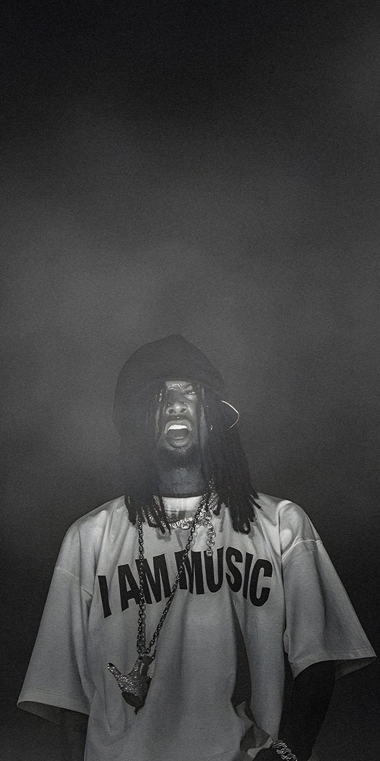 Playboi Carti smoked wallpaper for iPhone