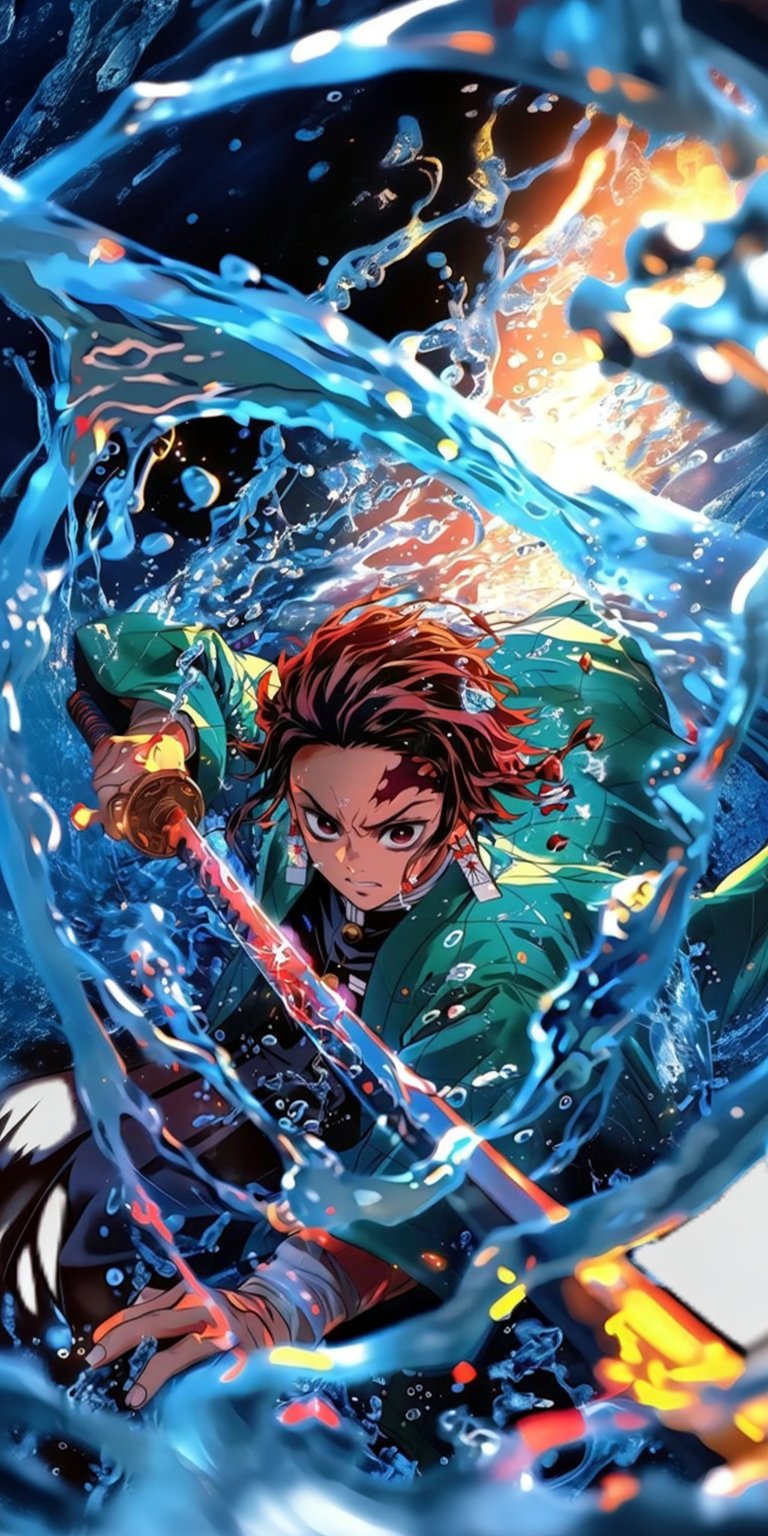 Tanjiro Kamado iPhone Wallpaper HD