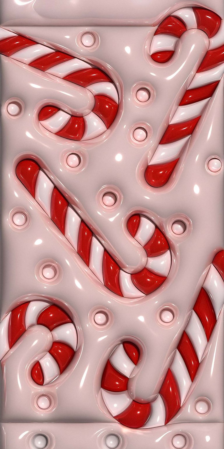 3d candies wallpaper 4k iPhone