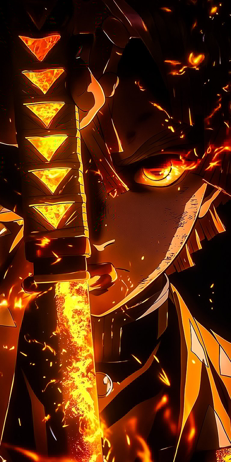 Tanjiro Kamado wallpaper iPhone 4K