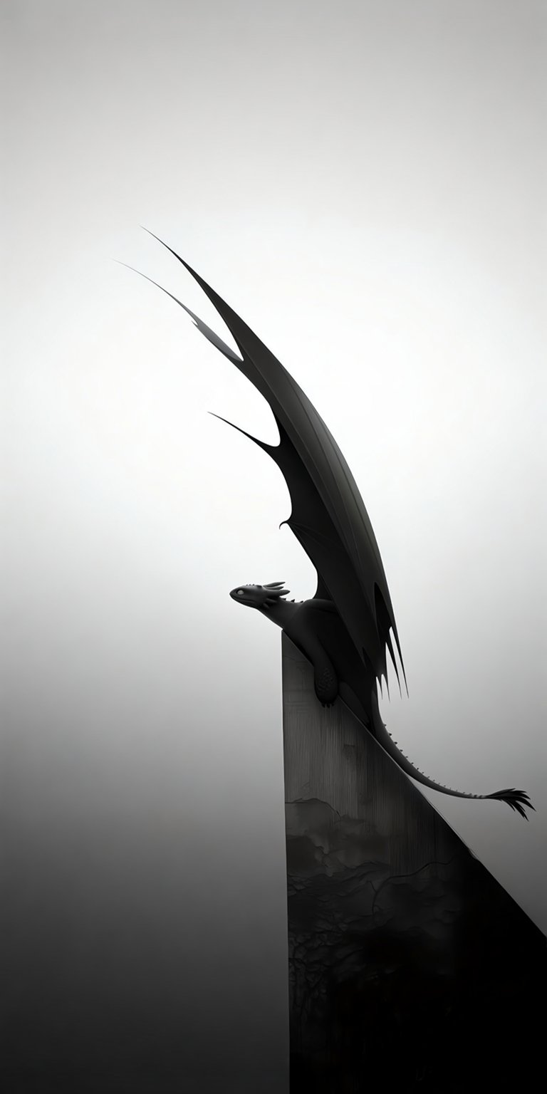 Toothless flying wallpaper iOS HD