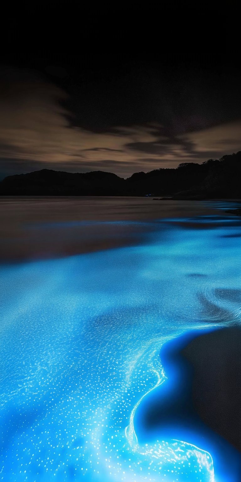 Beach glow iPhone wallpaper HD