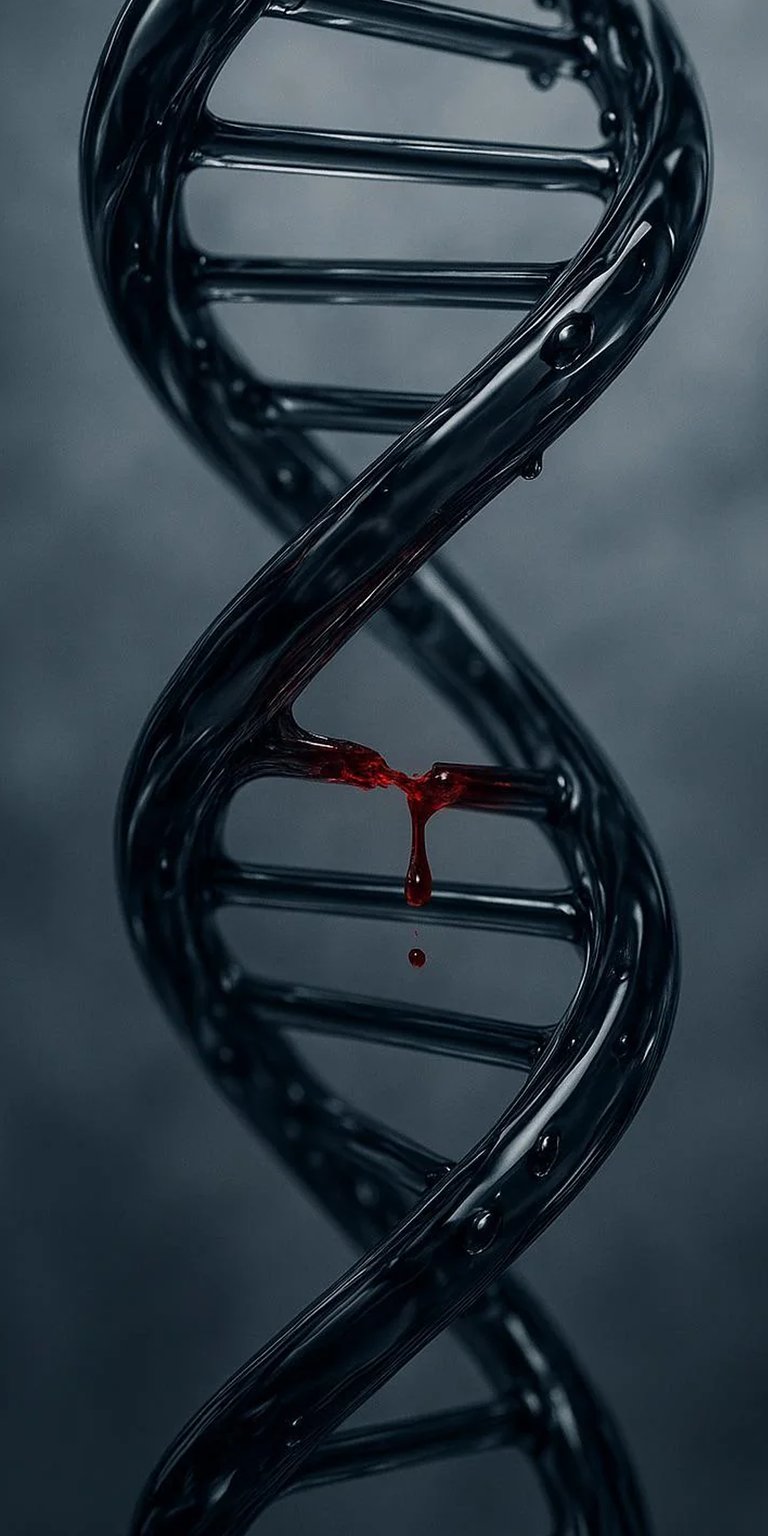 DNA science 3D iOS26 spatial wallpaper HD