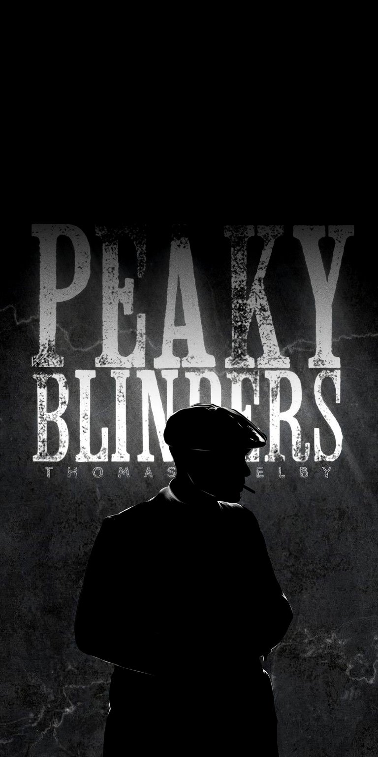 Thomas Shelby black wallpaper