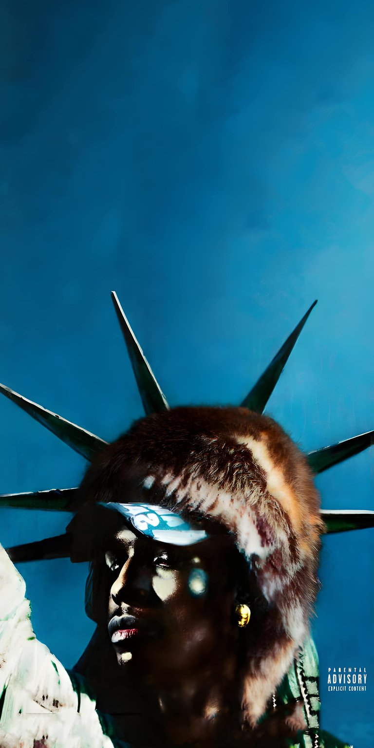 Asap Rocky x Tim Barton Don't Be Dumb Album Art iPhone Wallpaper 4K